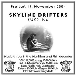 Skyline Drifters Euro Tour
